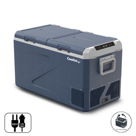 Resim Coolist CLK80D 12/24V 220Volt 82,5 Litre Çift Bölmeli Kompresörlü Outdoor Oto Buzdolabı/Dondurucu 