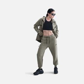Resim Nike Sportswear Tech Fleece Mid-Rise SS25 Kadın Pantolon 