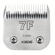 Resim 1pc KBDS 7F Yüksek Karbonlu Çelik Köpek Bakım Makası Bıçakları, Andis, Oster, Wahl, Heiniger A5 Makaslara Uygun, 3.2mm Boyut, Evcil Hayvan Tıraşı için 