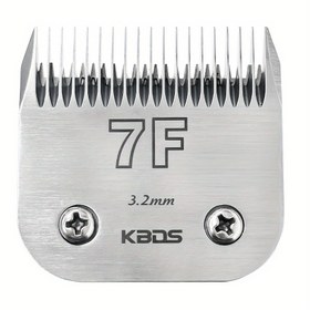 Resim 1pc KBDS 7F Yüksek Karbonlu Çelik Köpek Bakım Makası Bıçakları, Andis, Oster, Wahl, Heiniger A5 Makaslara Uygun, 3.2mm Boyut, Evcil Hayvan Tıraşı için 