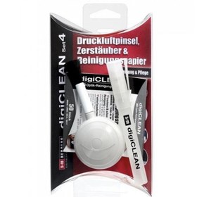 Resim S+M Rehberg Optik Temizleme Kağıdı 50 Yaprak + 50 ml Optik Sprey + Fırça Başlıklı Hava Pompası (Küçük) 