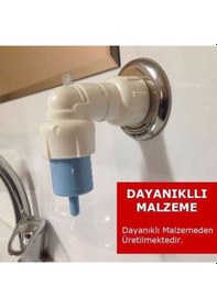 Resim Merkezi Sistem Depolu Sabunluk 2musluklu Sistem alttan Basmalı 