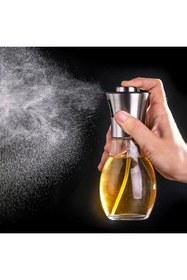 Resim fantastik store Paslanmaz Çelik Başlıklı Cam Spray Yağdanlık - Lisinya 