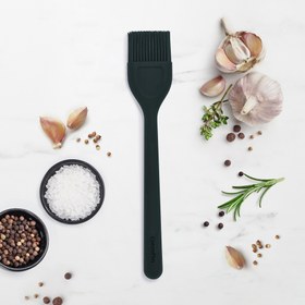 Resim GreenPan Silikon Fırça Siyah | Platinum Silicone | BPA İçermez | 200°C Isıya Dayanıklı | 