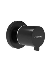Resim Creavit Mat Siyah Gömme Rezervuar Seti - 1 Siyah 