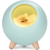 Resim Folinda Ev Dekorasyonu Kedi Figürlü Yeşil Led Gece Lambası - Usb Şarjlı, Göz Koruyucu Işık, Sürekli Parlaklık Ayarlama, Odalar Ve Masaüstü İçin Yeşil 