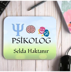 Resim Psikologa Hediye Özel Isimli Mouse Pad 