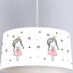 Resim instababyrooms Çocuk Odası Dijital Baskılı Dekoratif Sarkıt Avize Model 082 