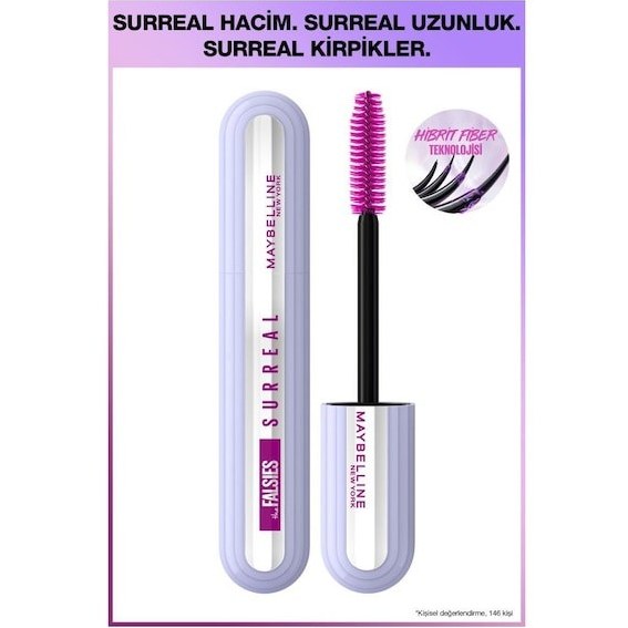 Maybelline New York Falsies Surreal Maskara 01 Very Black 10 ml Fiyatı ve Özelliklerı - Badem