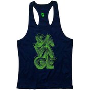 Resim Bluu Savage Fitness Gym Tank Top Sporcu Atleti (528806900) 