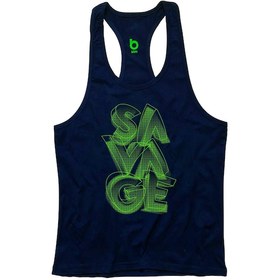 Resim Bluu Savage Fitness Gym Tank Top Sporcu Atleti (528806900) 