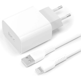 Resim Teknonet TN-CHC06 1 Çıkışlı 2100 Mah Lightning Kablo + Şarj Aleti Kablo Dahil 