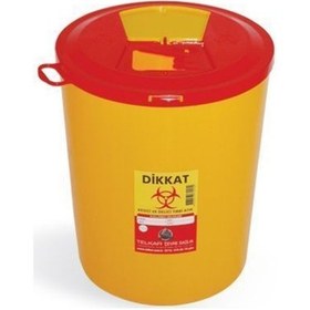 Resim Tıbbi Atık Kovası Tıbbi Atık Kutusu 5 LİTRE 