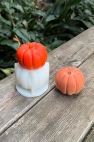 Resim Rufus Concept Pumpkin Büyük Boy Mum Kalıbı (Silikon) 