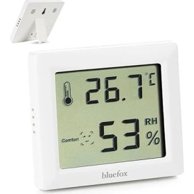 Resim Dijital Oda Termometresi ve Nem Ölçer – LCD Ekranlı, Kompakt Higrometre, Iç Mekan Sıcaklık ve Nem Takibi, Mıknatıslı & Ayaklı & Duvar Tipi Kullanım – Mutfak, Bebek Odası, Ofis, Sera Için Uygun 