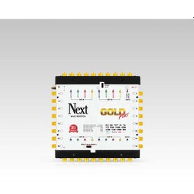 Resim Next 10/16 Multiswitch Uydu Santrali + Adaptör 