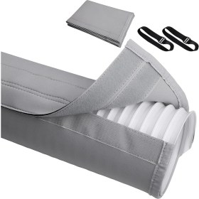 Resim Blueleskyy Klima Hortumu Kapağı Ac Hortum Kanalı Havalandırma Kapağını Sarar - Taşınabilir Klima Için 5 Inç ve 5,9 Inç Çaplı Yalıtımlı Kılıf (Yurt Dışından) 