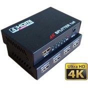 Resim Gplus 4KHD104 4 Port 4K Ultra HD HDMI Splitter Çoklayıcı 
