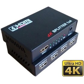 Resim Gplus 4KHD104 4 Port 4K Ultra HD HDMI Splitter Çoklayıcı 