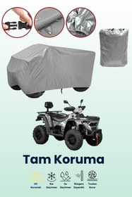 Resim dokaca Gri Kuba Alterra 580 ATV Brandası, ATV Koruyucu Örtüsü 