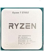 Resim bilgisayar Ryzen 7 5700X R7 5700X 3.4 GHz Eight-Core 16-Thread CPU Processor 7NM L3=32M 100-000000926 Socket AM4 No Fan Aksesuarlar 