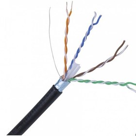 Resim Cat6 Kablo 1 Metre Siyah Jaksız 