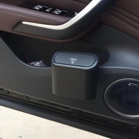 Resim Fiat 500 C 2007-2008-2009-2010-2011-2012 Yaylı Kapak Çöp Kovası 