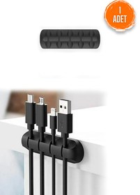 Resim Beatitude Kablo Düzenleyici 1 Adet Masa Altı Kablo Düzenleyici Gizleyici Saklama Kutusu Ev Ofis Organizer 