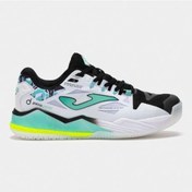 Resim Joma Spin Men 2542 Blanco Turquesa All Court Erkek Tenis Ayakkabısı Tspıns2542om Beyaz 