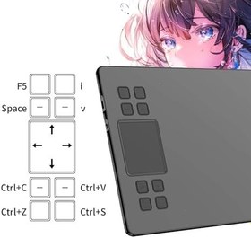 Resim Veikk A50 10 x 6" Grafik Tablet 