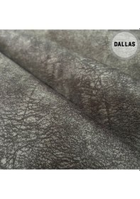 Resim Antrasit Döşemelik Kumaş Nubuk Dallas Ve Jerry Desen 