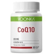 Resim Voonka CoQ10 200mg 30 Yumuşak Kapsül 