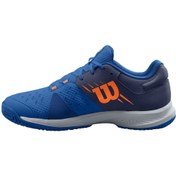 Resim Wilson Kaos Comp 3.0 Mavi/Turuncu Erkek Tenis Ayakkabısı 