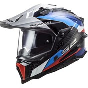 Resim Ls2 Explorer C Karbon Frontıer Kask Mavi Siyah 