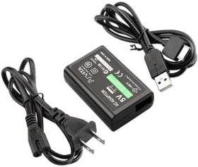 Resim Psp vita adaptör psp vita şarj cihazı psp vita 5 volt 1500 mah adaptör 