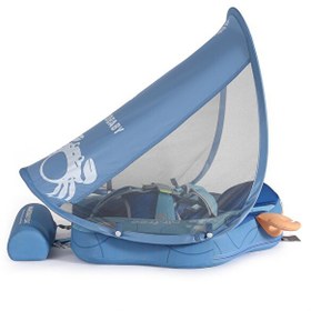 Resim Mambobaby Yengeç - Emniyetli Gölgelikli Ve Ayak Destekli Bebek Yüzme Simidi 