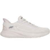 Resim Skechers Bobs Squad Chaos Solid Step Erkek Beyaz Günlük Ayakkabı | Orijinal 