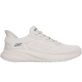 Resim Skechers Bobs Squad Chaos Solid Step Erkek Beyaz Günlük Ayakkabı | Orijinal 