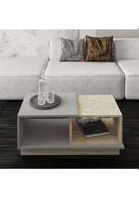 Resim Concept Orta Sehpa Traverten - Gri/traverten Gri/traverten 