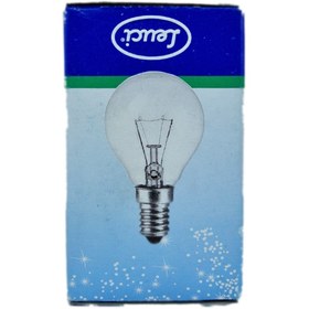 Resim Leuci 40w 230v E14 3000k Sarı Cam Halojen Top Ampul 