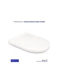 Resim D Form Yavaş Kapanan Klozet Kapağı 