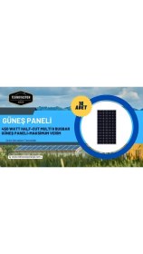 Resim Teknovasyon Arge Güneş Enerjisi Hibrit Paket 7.2 Kva Inverter 450 Watt Güneş Paneli 200 Amper Jel Akü İ-2000W 48V Rüzgar Türbini + Hibrit Şarj Kontrol 