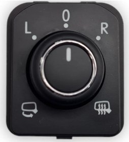 Resim Cupra Formentor 2021-24 Dış Yan Ayna Ayar Düğmesi Krom 3G0959565C 