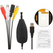 Resim Leezsing "usb 2.0 Video Yakalayıcı - Analog Videoları Dijitale Dönüştürün Ve Düzenleyin" 