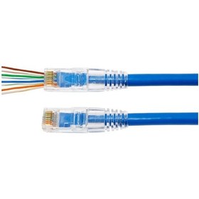 Resim Yeni Nesil Jak Cat5/Cat6 Rj45 Konnektör Paket Cat6 Ez P... 