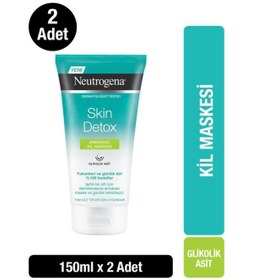 Resim Neutrogena Skin Detox Arındırıcı Kil Maskesi 150 ml x2 