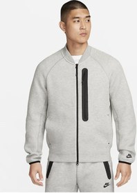 Resim Nike Sportswear Tech Fleece Bomber N98 Full-zip Erkek Ceket Ndd Sport Gri 