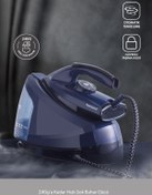 Resim HOMEND Steamwork 1168H Buhar Kazanlı Ütü Lacivert 