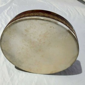 Resim Percussion Leather Frame Shaman Hand Drum Bendir 