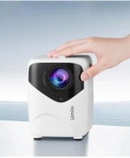 Resim HALL BREATHE Taşınabilir Android video projeksiyon cihazı, renkli ve kompakt tasarım 